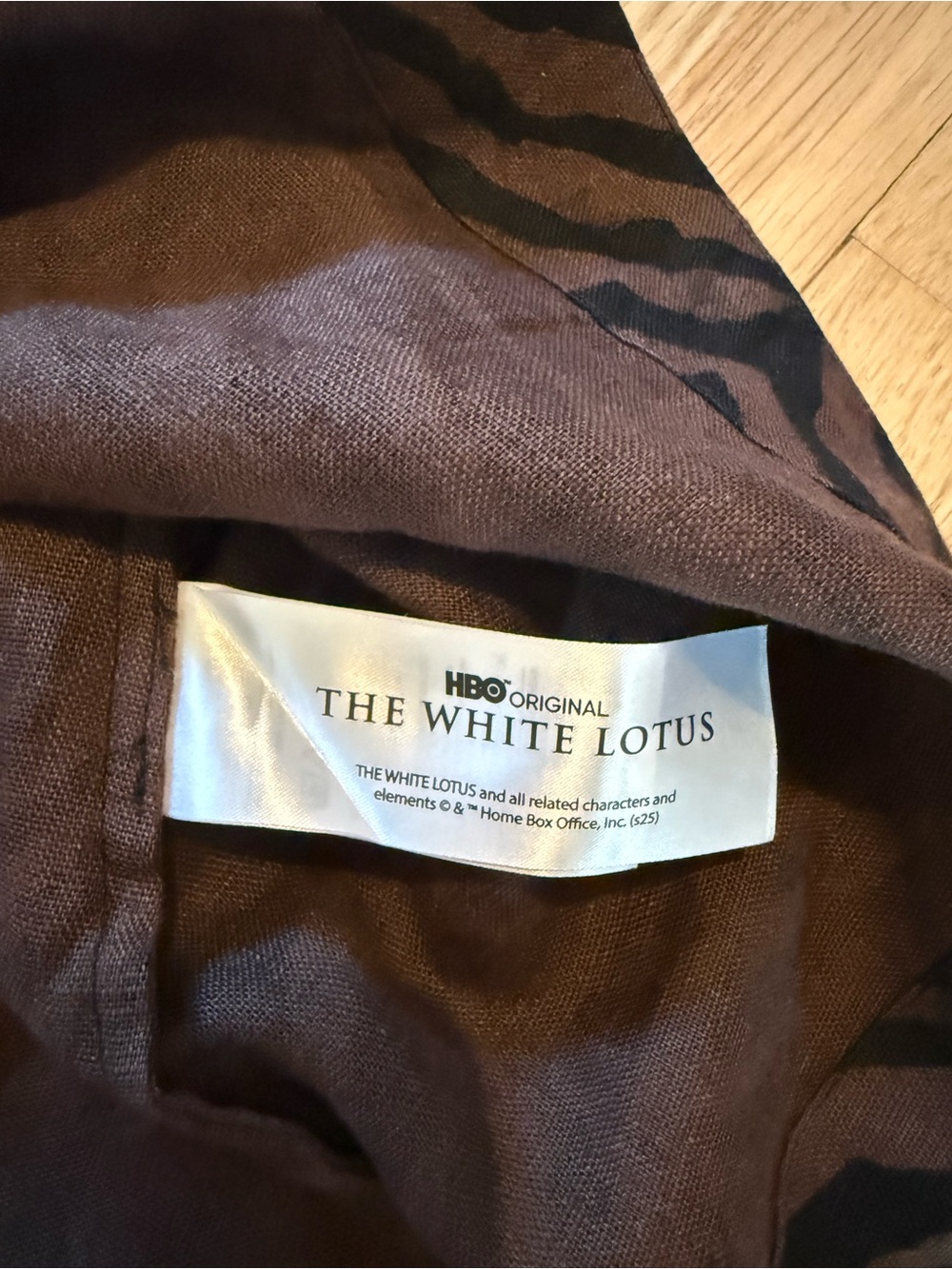 Banana Republic Brown and Black Zebra Print A-Line Skirt - Picture 5 of 7